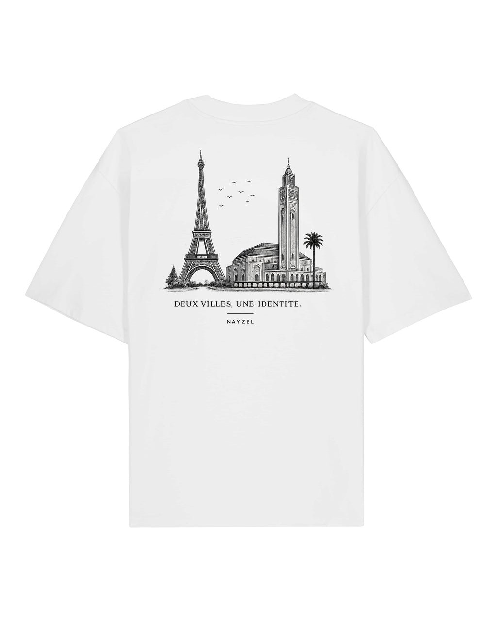 T-shirt Paris × Casablanca — NAYZEL