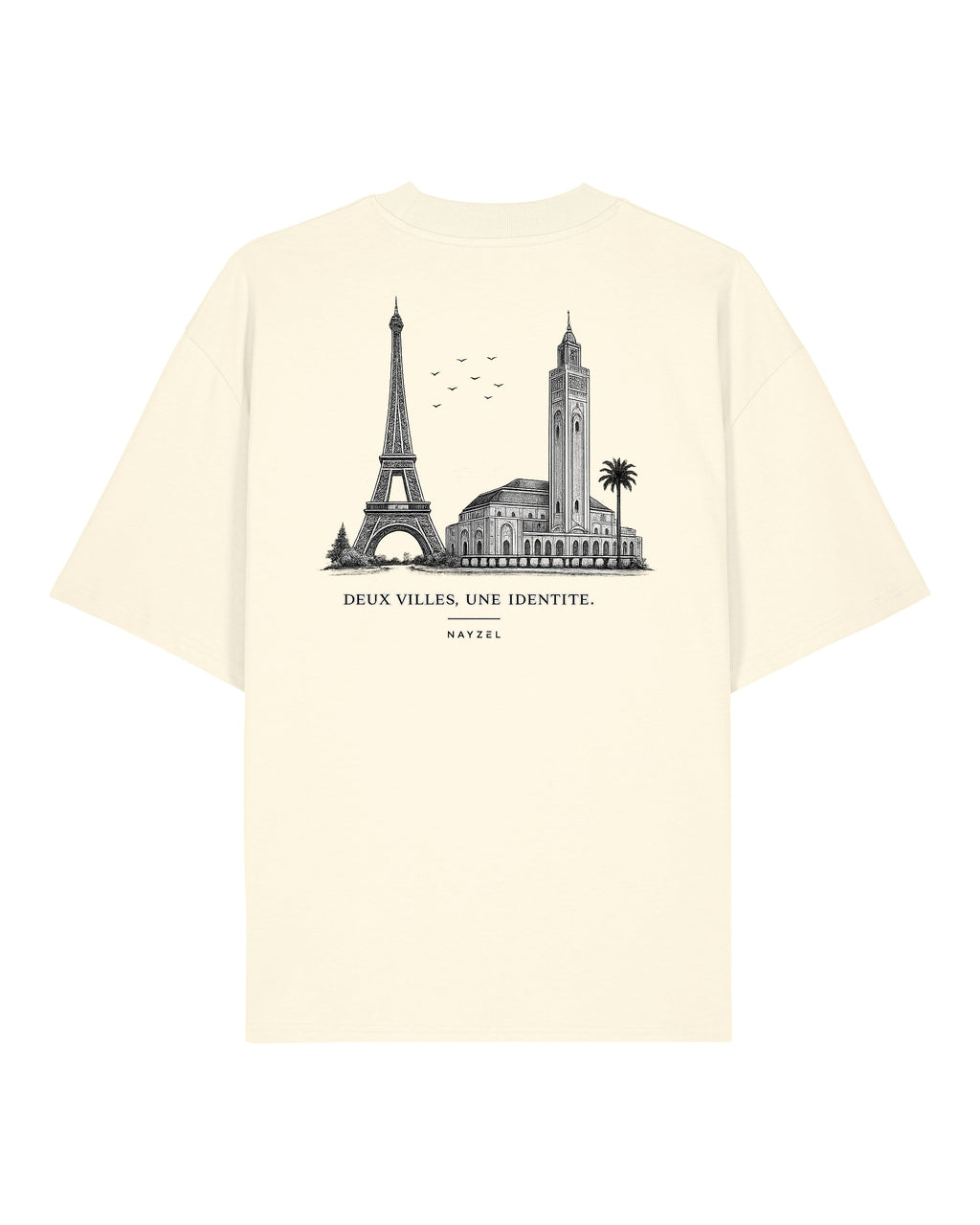 T-shirt Paris × Casablanca — NAYZEL